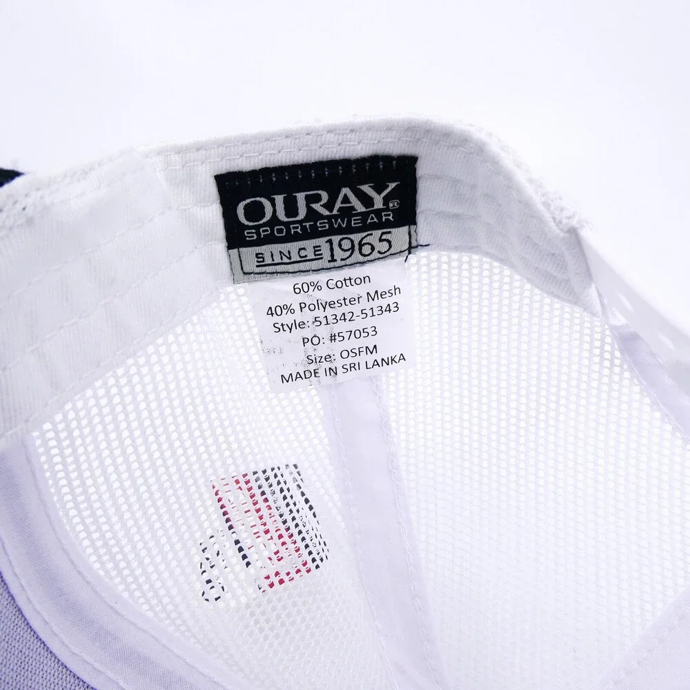 Outer Banks Hat Mens Blue Trucker One Size Adjustable Snapback Carolina Cap‎ New